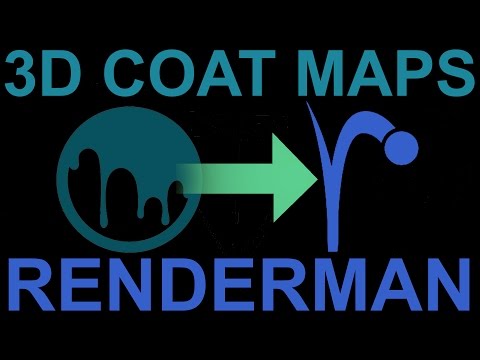 Exporting 3D Coat Maps to Renderman 21 Tutorial
