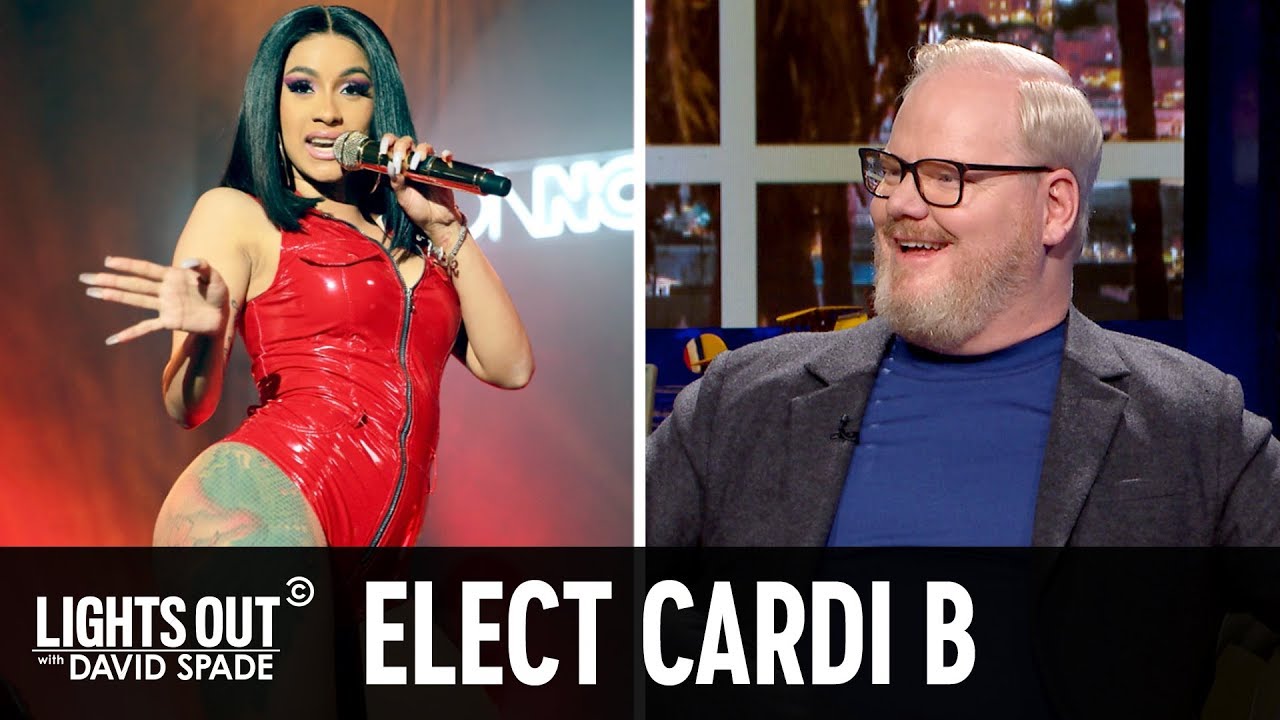 David Spade Knew Cardi B Might Run for Office (feat. Jim Gaffigan) - Lights Out with David Spade