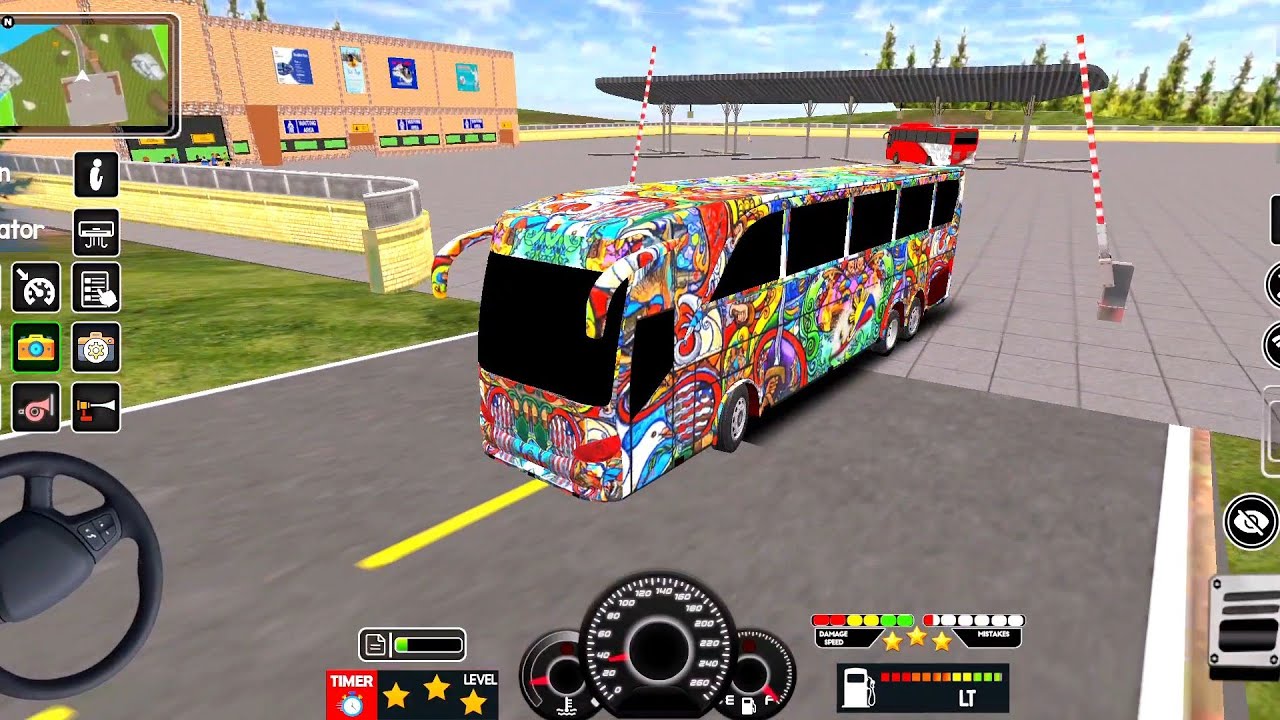 Coach Bus Simulator India Off-road Driving Bus Game | New Update 2025 Full Gameplay Video Part 