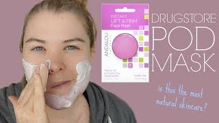 Andalou Naturals Instant Lift and Firm Face Mask Review and Demo