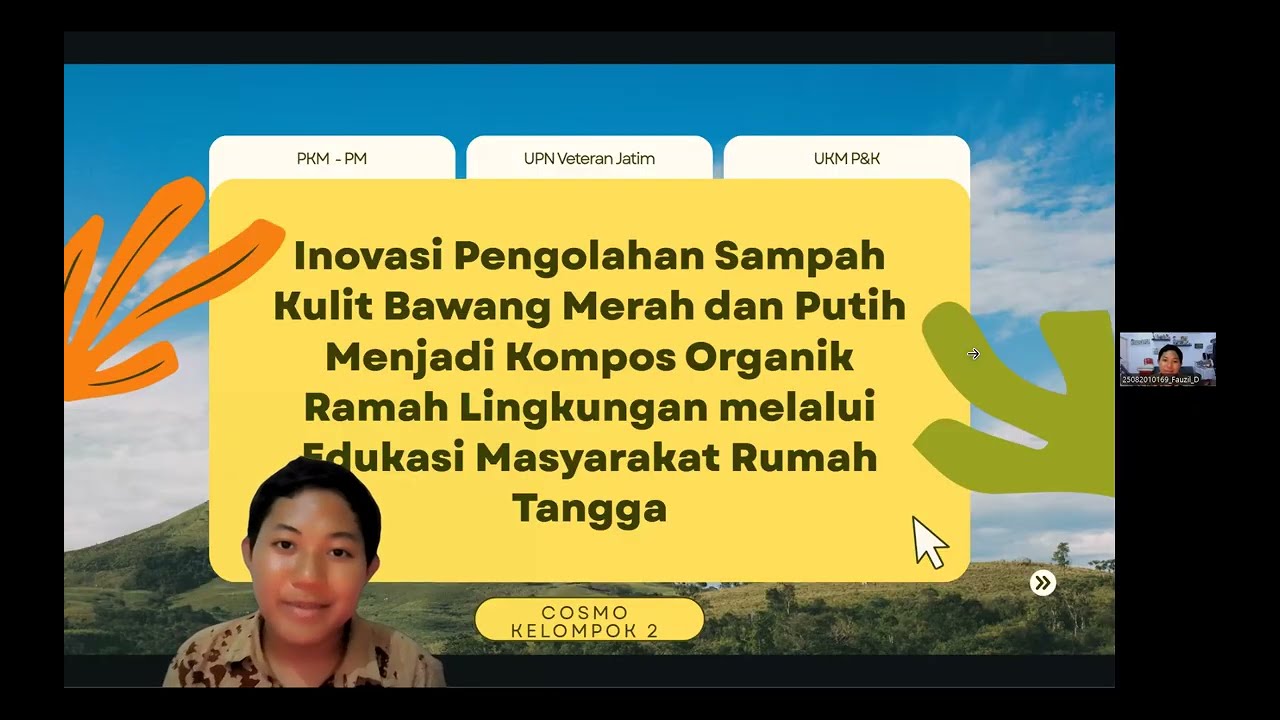 (TUGAS PENGGANTI) PRESENTASI PKM-PM KELOMPOK 2 COSMO ONLINE