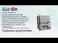 Explosion-proof printer