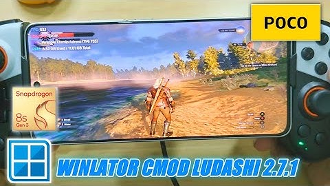 THE WITCHER 3 WILD HUNT - WINLATOR CMOD LUDASHI 2.7.1 POCO F6