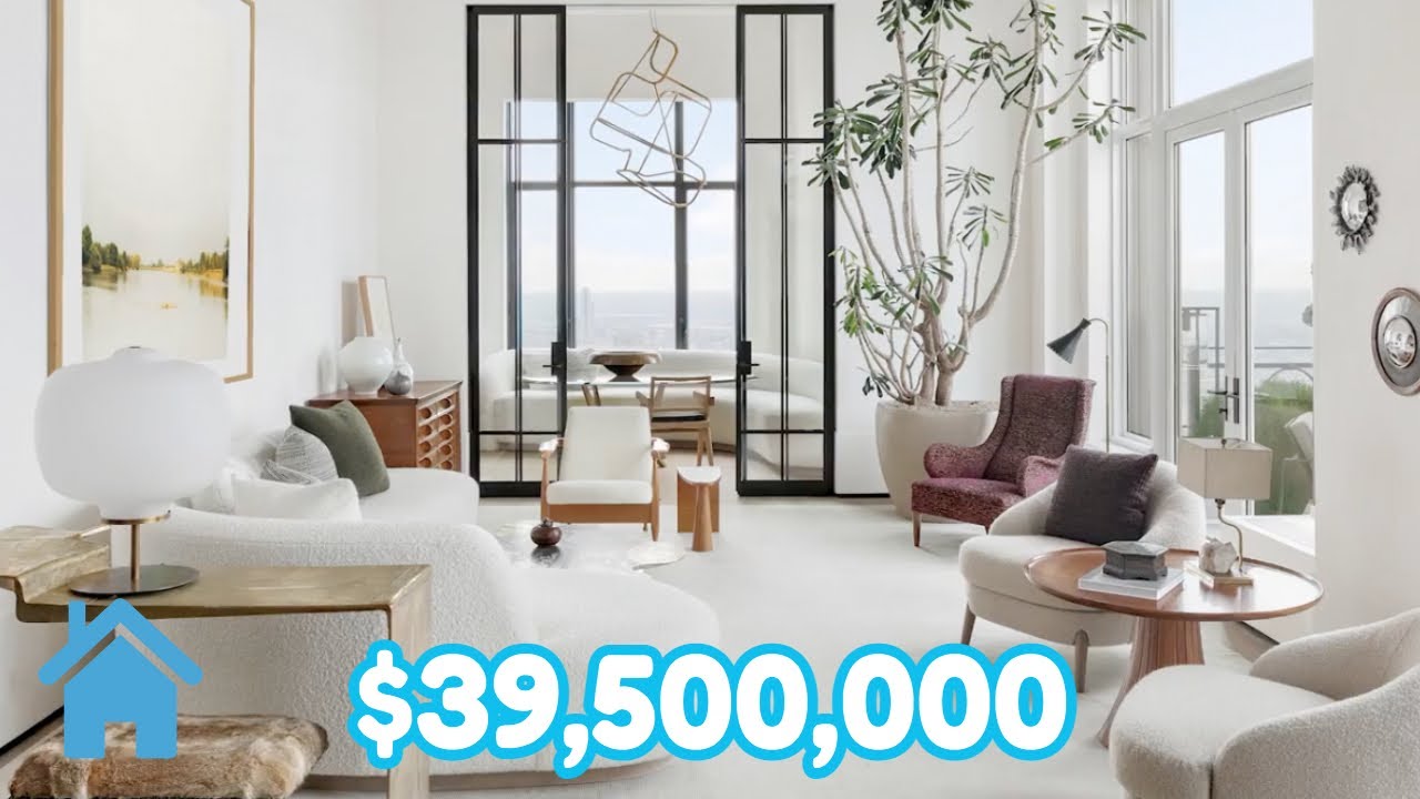 Inside a $39,500,000 New York Penthouse with Outdoor Space