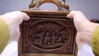 Chinese Antique Mah-Jong Game Set