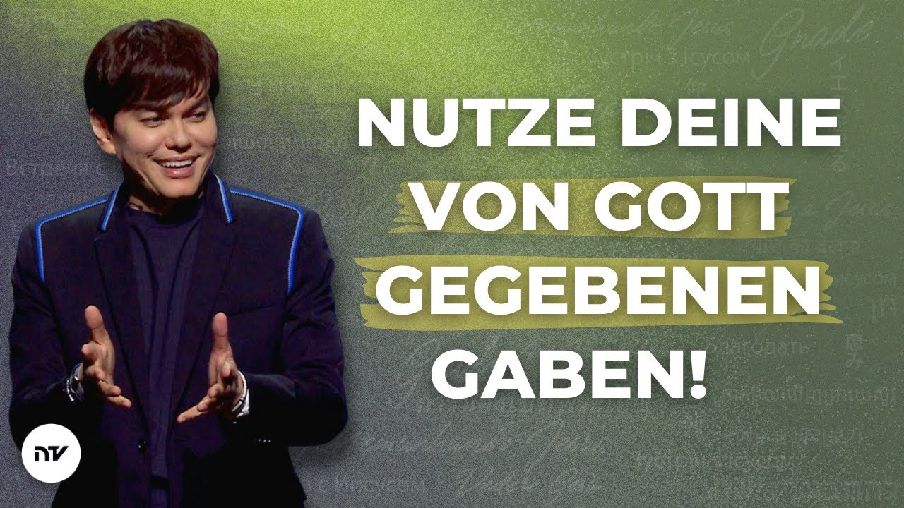 Aktiviere deine Gnadengaben für ein Leben in Gottes Fülle | Joseph Prince | New Creation TV Deutsch