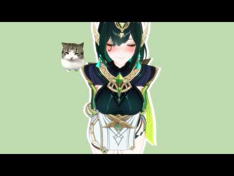 CAT MEME NEFER DAM DAM DIDI DIDI【原神: Genshin Impact MMD／4K／60FPS】#shorts #原神