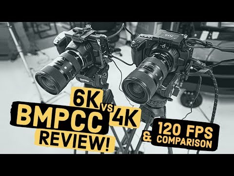 BMPCC 6K vs 4K REVIEW & 120 fps Test Footage & Low Light Comparison on Blackmagic Pocket Camera