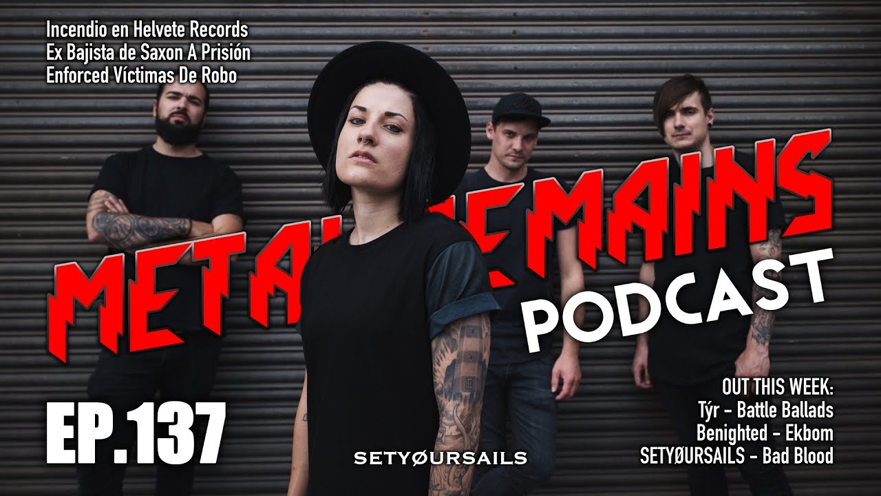 Incendio en Helvete Records; Reseñas de Týr, SETYØURSAILS, Benighted [MRP137]