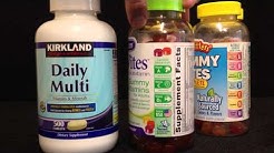 REVIEW: Costco Adult Multi-vitamins & Kids Gummy Vites 