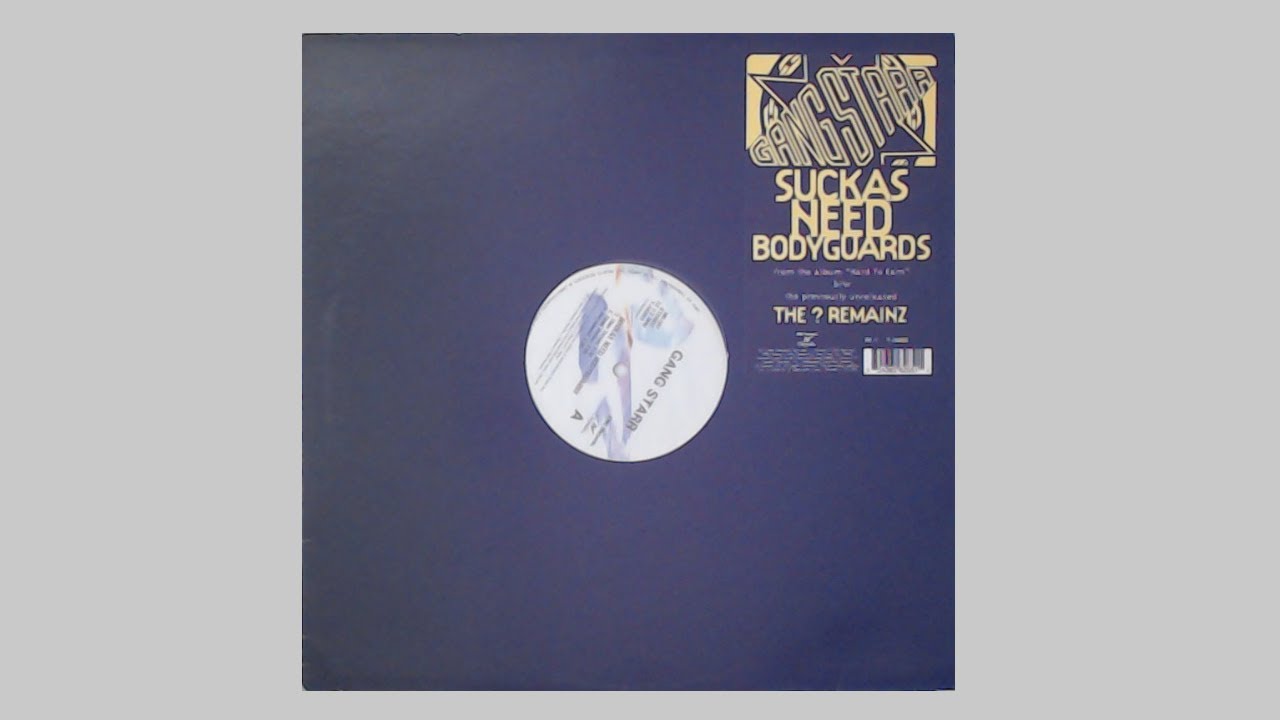 Gang Starr - The ? Remainz - 1994 Chrysalis - Guru | DJ Premier