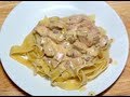 Creamy Chicken fettuccine