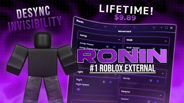 [ANTI-BAN] Ronin Roblox External – Overpowered Roblox Exploit | Desync Invisibility + Undetected