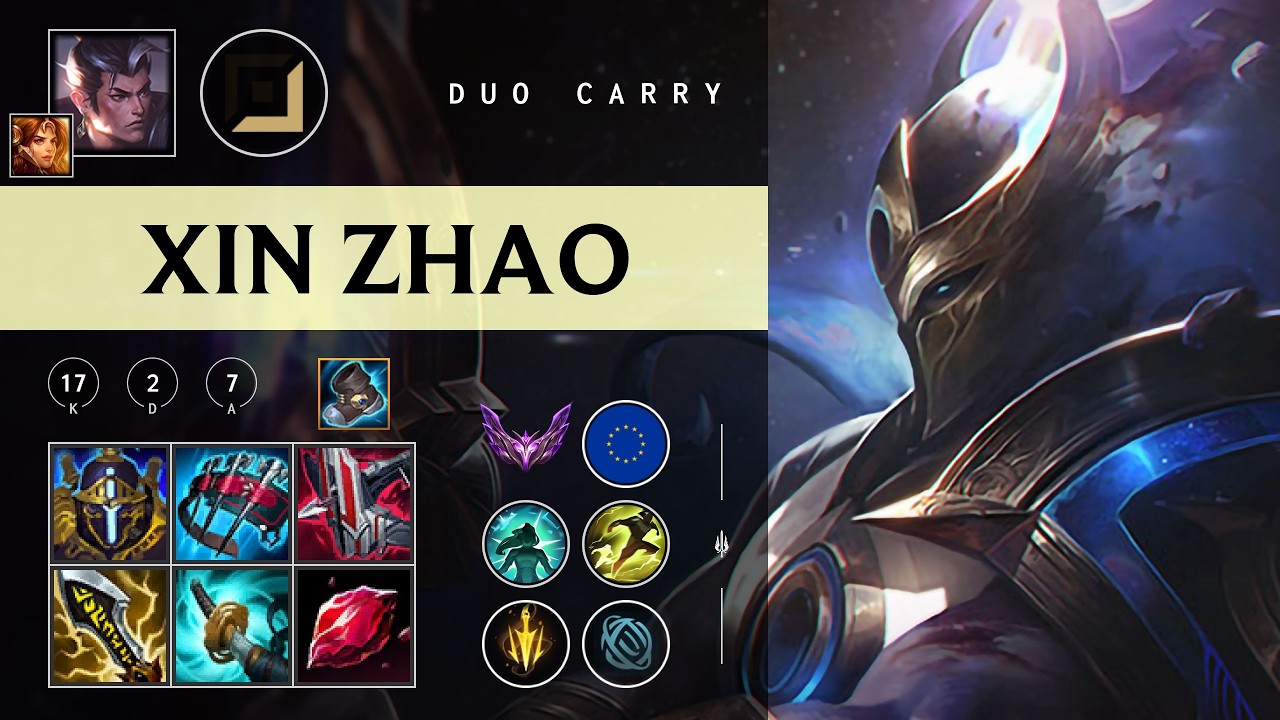 Xin Zhao Carry vs Ashe - EUW Master Patch 26.03