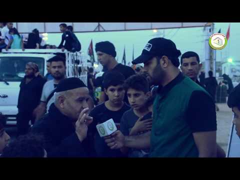 كاميرا مؤسسة دار الفرح لرعاية الايتام في زيارة الاربعين