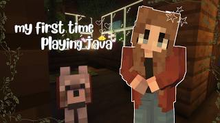 my first time playing java! | หโโฎ minecraft let's play ep. 1