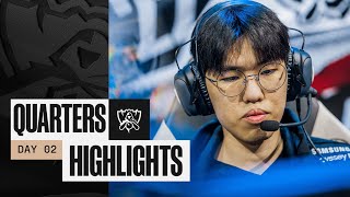 FULL DAY HIGHLIGHTS | Quarterfinals Day 2 | Worlds 2022