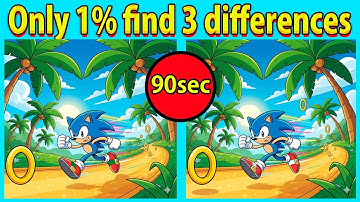 Find the 3 Hidden Differences – Brain Challenge Game