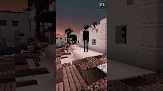 cartoon cat standing and watching you ! #minecraft #horror #mod #addons #2024