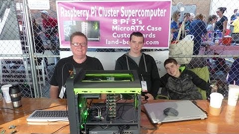 Land Boards  - Pi Cluster Build into Micro ATX Case