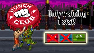 Can we beat punchclub by training only 1 stat? screenshot 3