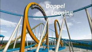 Doppel Looping - Nolimits Coaster - Recreation - Part 12 - On Ride