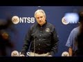 Member Rosekind briefs media on Midland,Texas, railroad grade crossing accident. November 18, 2012