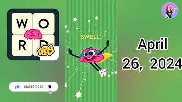WordBrain Spring Event April 26, 2024 - All Parts Answers