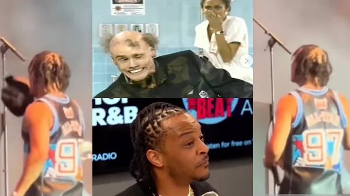 T.i dj gives him a hat 🧢 after he shows balding 👴🏽