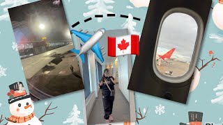 Delhi to calgary!✈️🇨🇦🥺 | London Layover | Air india air canada