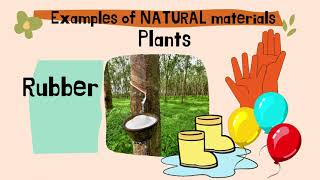 Natural and Man made Materials - Science year 2