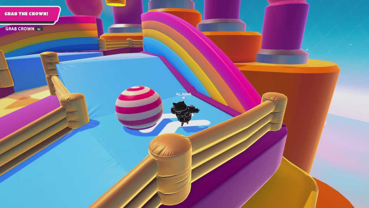 Fall mountain win with virtual gato roboto