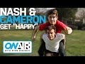 Nash grier  cameron dallas dance to happy  on air with ryan seacrest