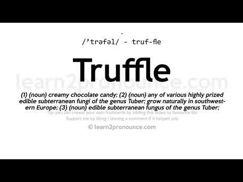 ቪዲዮ: Truffle ምንድን ነው