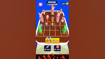 Merge Master Monster Run 3D Level 64#shorts #gameplay #games #game