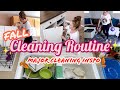 CLEAN WITH ME FALL 2019! | FALL CLEANING ROUTINE! EVERYDAY CLEANING ROUTINE