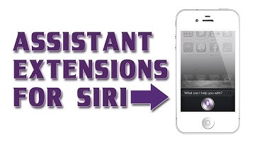 Assistant Extensions for Siri [Cydia Tweak] - Siri Expansion Tweak iPhone / iPad / iPod