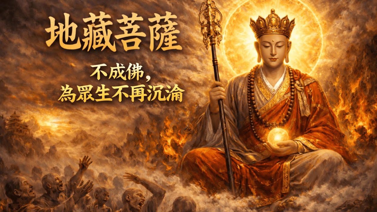 地藏王菩薩的誓願丨一場不在人間的佛會丨地藏王菩薩去了哪裡丨七七四十九天的真相