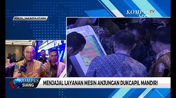 Keren! Mesin ATM Kependudukan, Cetak Mandiri e-KTP, KK, dan Akta