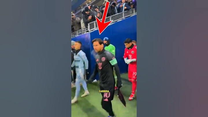El partido más frío de Messi 🥶