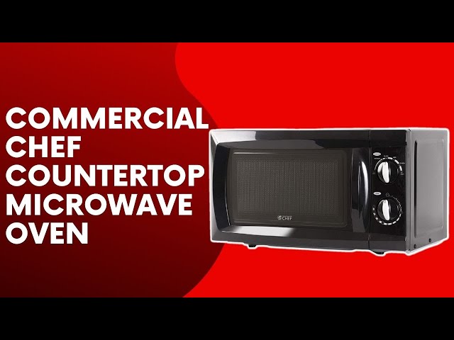 Commercial Chef 0.6 Cu. ft. Microwave Oven White