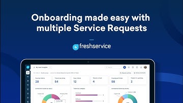 Onboarding made easy with multiple Service Requests