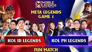 MVP M1 DAN KAJA M1 KALO SERIUS BEGINI !!! FUN MATCH KOL ID VS KOL PH !!! MATCH PERTAMA