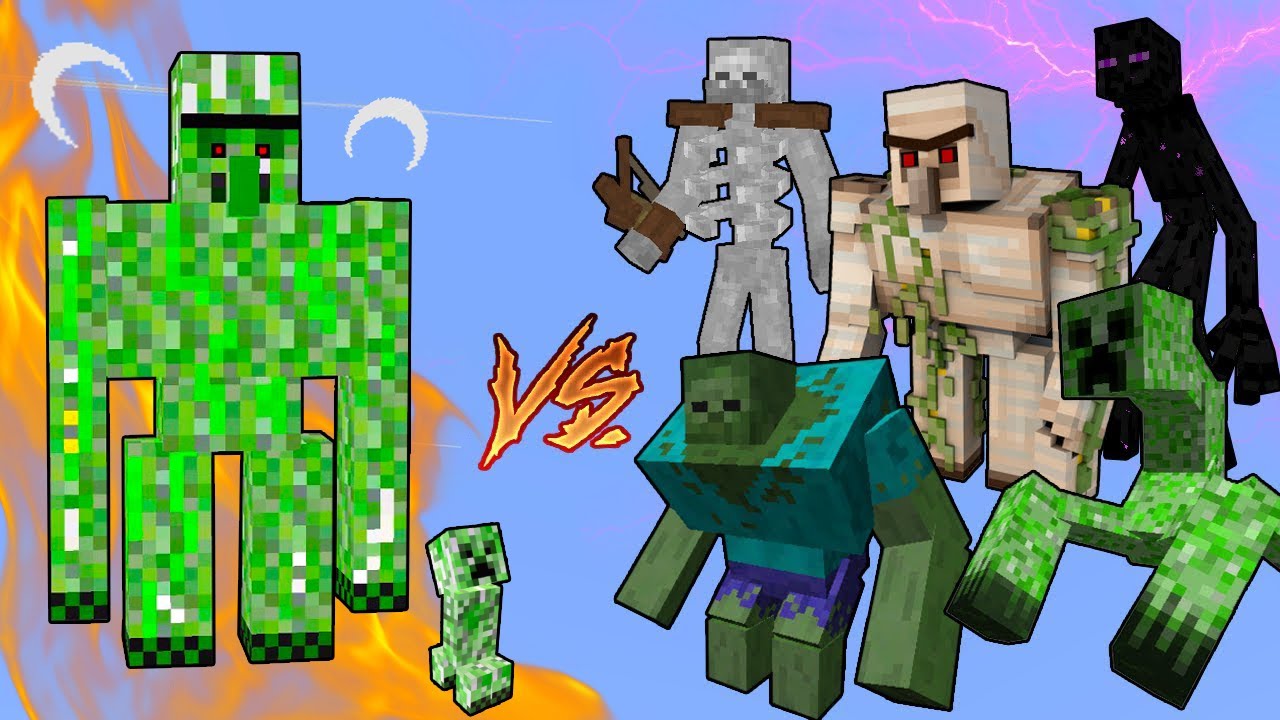 Real Creeper :) Minecraft Mob Skin
