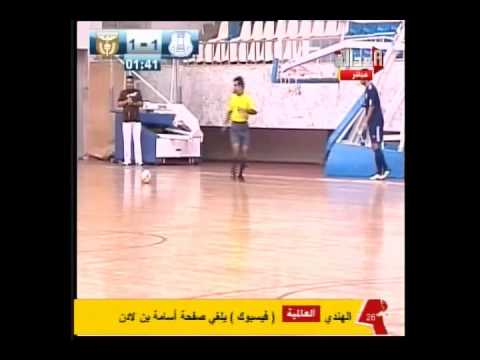 بطل دوري الصالات الكويتي نادي اليرموك يفوز على النصر 3 2