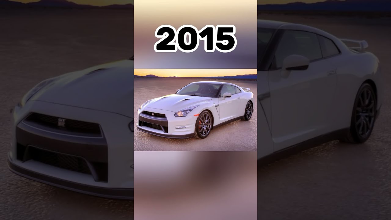 Evolution Of Nissan Gtr 1990 2024 Nissangtr Automobile Supercar Viral Short