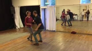 Lindyhop LA, lesson 7: Swingout from closed, & with inside turn.