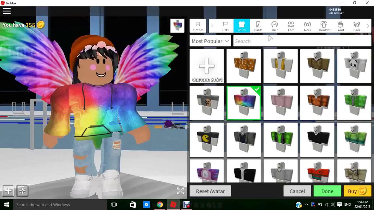 ROBLOXIAN HIGH SCHOOL HOW CHANGE CLOTHES - YouTube