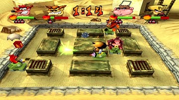 Crash Bash - Desert Fox Gold Relic