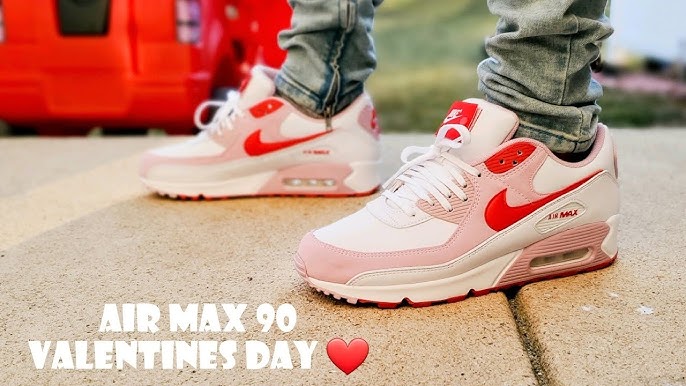 Air Max 90 Valentines Day Love Letter 21 Unboxing On Feet Youtube